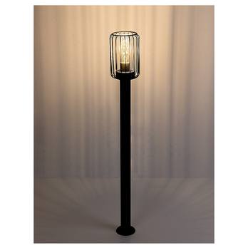 Venkovní stojací lampa TARPA černá 2