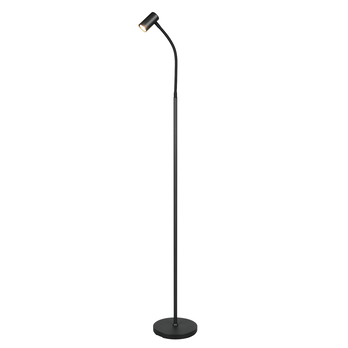 Stojací lampa TARYN černá 2