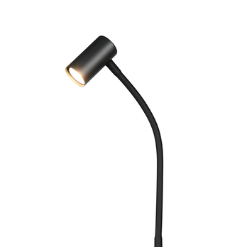 Stojací lampa TARYN černá 3
