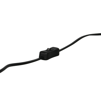 Stolní lampa TARYN kávová/bílá/černá 4