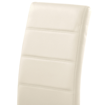 Jídelní židle TATIANA krémová 1