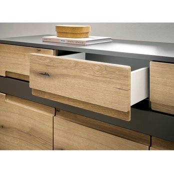 Komoda  TAYLOR 2 dub evoke/antracitová 8