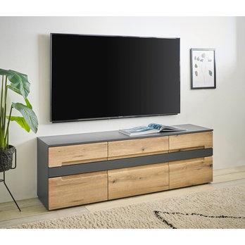 TV komoda TAYLOR dub evoke/antracitová 4