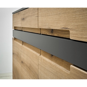 TV komoda TAYLOR dub evoke/antracitová 7