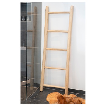 Dekorační žebřík TEAK DICUROTAVI přírodní 5