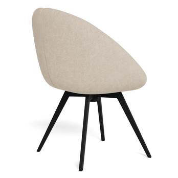 Jídelní židle TENNA písková/matná černá 4