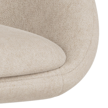 Jídelní židle TENNA písková/matná černá 7