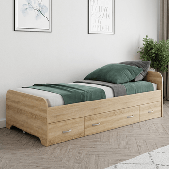 Postel TEREZA dub sonoma, 90x200 cm 1