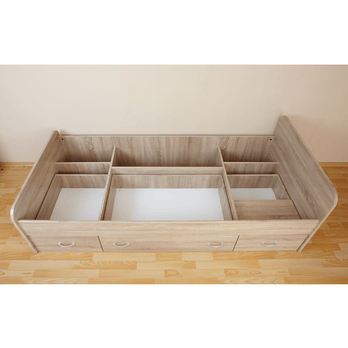 Postel TEREZA dub sonoma, 90x200 cm 2