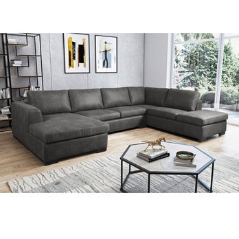 Sedací souprava THUNDER XL pravá, tmavě šedá 1