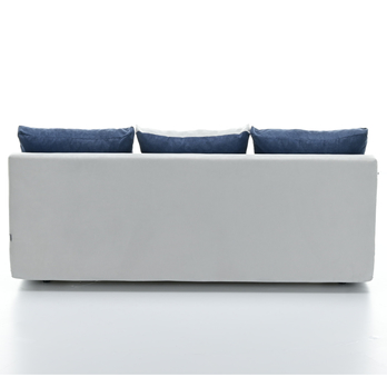 Pohovka TILDA II šedá/modrá 5