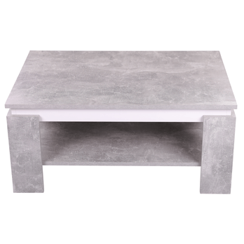 Konferenční stolek TIM II beton/bílá 1