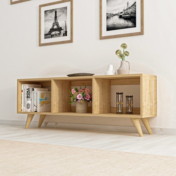 TV stolek TINA přírodní 3