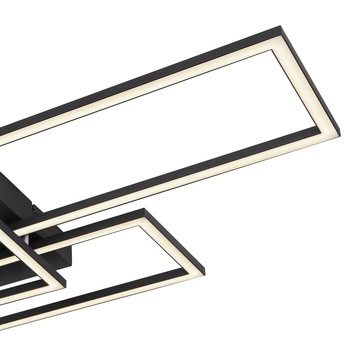 Stropní LED svítidlo TINY černý kov 5