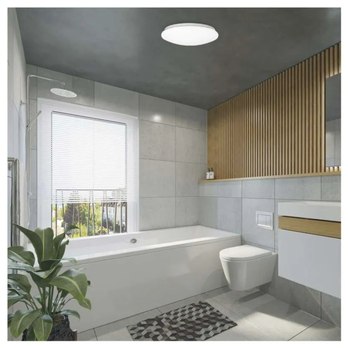 Stropní koupelnové svítidlo TIVI bílá 1