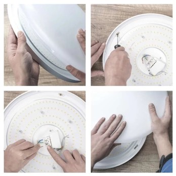 Stropní koupelnové svítidlo TIVI bílá 7