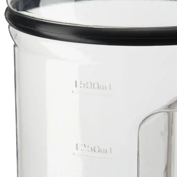 Láhev na vodu TO GO černá/průhledná, objem 2,2 l 4