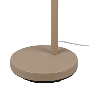 Stojací oblouková lampa TOMMY písková/zlatá 5