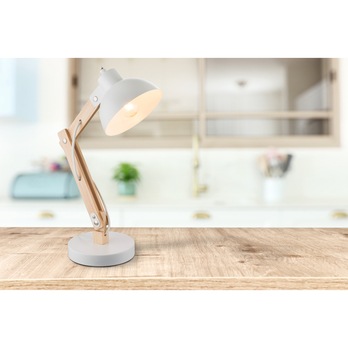 Stolní lampa TONGARIRO bílá 1