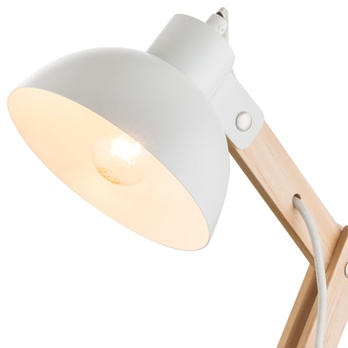 Stolní lampa TONGARIRO bílá 3
