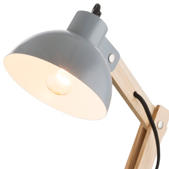 Stolní lampa TONGARIRO šedá 2