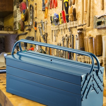 Kufřík na nářadí TOOL 1 modrá 1