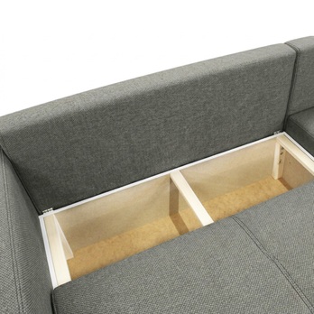 Sedací souprava TOP-L MAKALU šedá 2