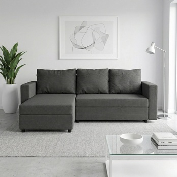 Sedací souprava TOP-L MAKALU tmavě šedá 1