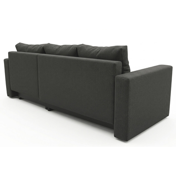 Sedací souprava TOP-L MAKALU tmavě šedá 3