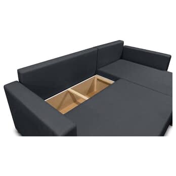 Sedací souprava TOP-L NESSERA antracitová 2