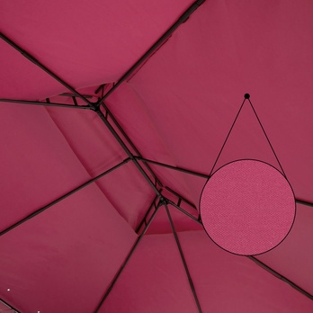 Zahradní altán TOPAS červená 1