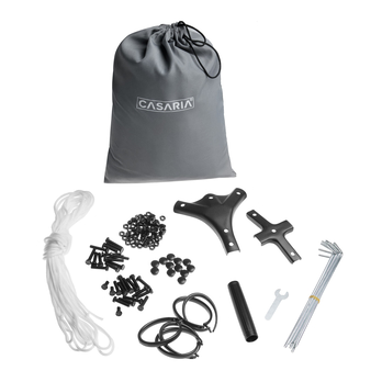 Zahradní altán TOPAS šedá 10