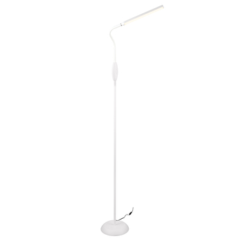 Stojací LED lampa TORO bílá 1