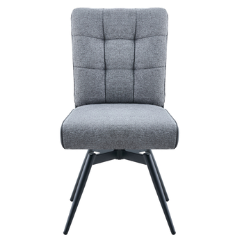 Jídelní židle TOVIANA tmavě šedá/vintage antracitová 1