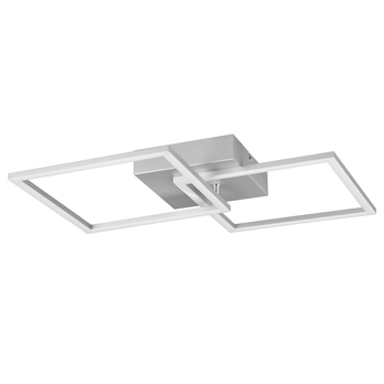 Stropní LED svítidlo TRAIL stříbrná, šířka 45 cm 2