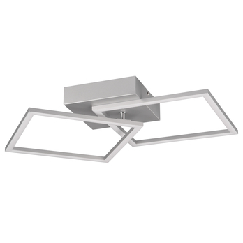 Stropní LED svítidlo TRAIL stříbrná, šířka 45 cm 3