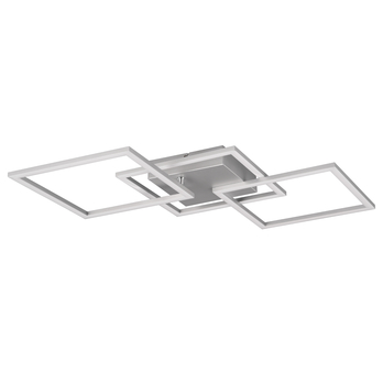 Stropní LED svítidlo TRAIL stříbrná, šířka 53 cm 2