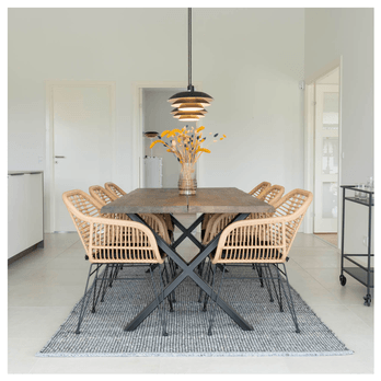 Jídelní židle  TRAISTI přírodní 1