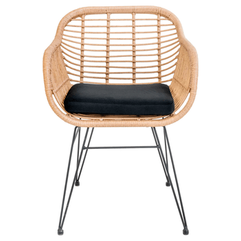 Jídelní židle  TRAISTI přírodní 2