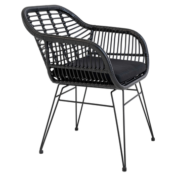 Jídelní židle  TRAISTI černá 3