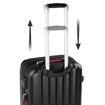 Cestovní kufr TRAVEL černá, objem 90 l 1