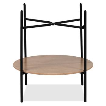 Přístavný stolek TRELLEBORG II dub artisan/černá 7