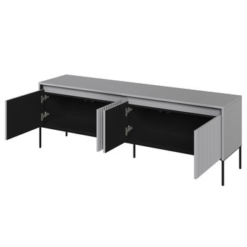 TV komoda TREND TR-05 šedá/černá 2