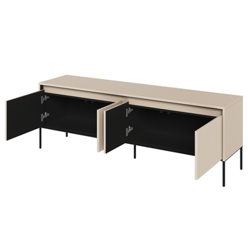 TV komoda TREND TR-05 béžová/černá 2