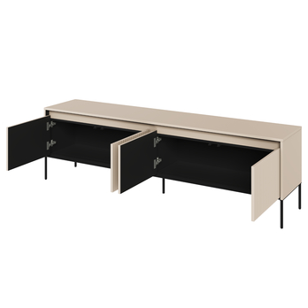 TV komoda TREND TR-06 béžová/černá 1