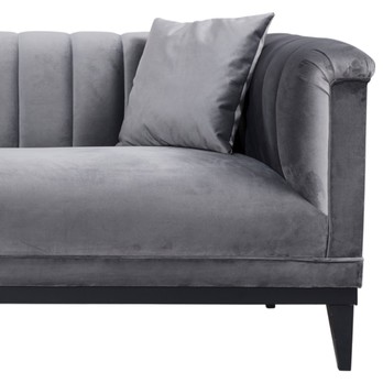Pohovka TRENDY tmavě šedá, šířka 190 cm 2