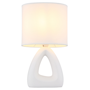 Stolní lampa TRIANGLE bílá 4