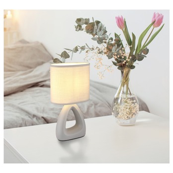 Stolní lampa TRIANGLE šedá 1