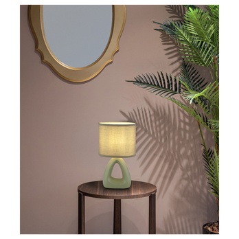 Stolní lampa TRIANGLE zelená 1