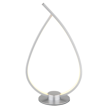 Stolní lampa TRINA stříbrná 3